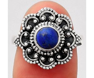 Natural Lapis - Afghanistan Ring size-7 SDR121051 R-1337, 6x6 mm