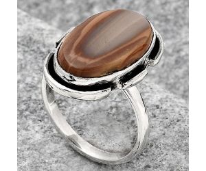 Natural Imperial Jasper - Mexico Ring size-8 SDR121429 R-1211, 11x20 mm