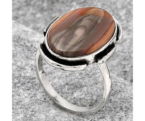 Natural Imperial Jasper - Mexico Ring size-8.5 SDR121535 R-1211, 14x21 mm