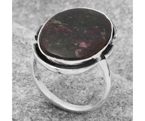Natural Russian Eudialyte Ring size-9 SDR121603 R-1211, 16x21 mm