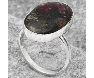 Natural Russian Eudialyte Ring size-9.5 SDR121736 R-1056, 14x23 mm
