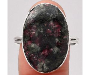 Natural Russian Eudialyte Ring size-9.5 SDR121801 R-1056, 15x23 mm