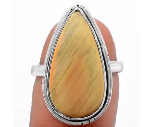 Natural Imperial Jasper - Mexico Ring size-7 SDR121888 R-1011, 12x22 mm