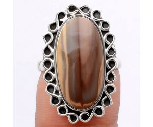 Natural Imperial Jasper - Mexico Ring size-7 SDR122133 R-1164, 10x20 mm