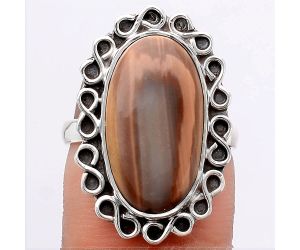 Natural Imperial Jasper - Mexico Ring size-7 SDR122181 R-1164, 10x19 mm