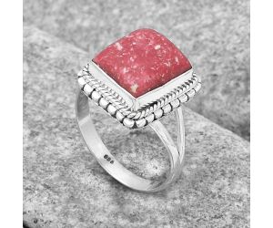 Natural Pink Thulite - Norway Ring size-8 SDR123166 R-1393, 10x11 mm