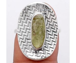 Natural Green Kyanite Rough - India Ring size-8 SDR125281 R-1376, 5x14 mm