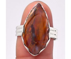 Natural Pietersite - Namibia Ring size-8 SDR127282 R-1338, 12x23 mm