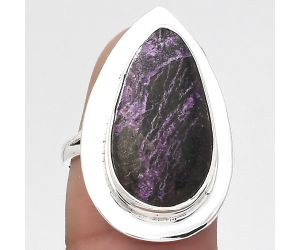 Natural Purpurite - South Africa Ring size-7 SDR131736 R-1082, 11x20 mm