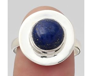 Natural Lapis - Afghanistan Ring size-7 SDR133053 R-1082, 9x9 mm