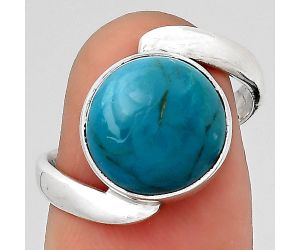 Natural Azurite Chrysocolla Ring size-8 SDR133853 R-1232, 12x12 mm