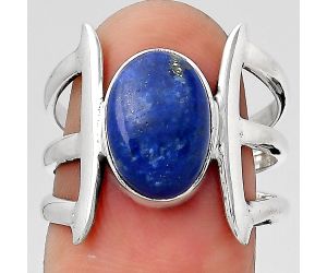 Natural Lapis - Afghanistan Ring size-8 SDR134127 R-1544, 8x12 mm