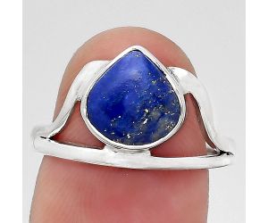 Natural Lapis - Afghanistan Ring size-8 SDR134305 R-1233, 9x9 mm
