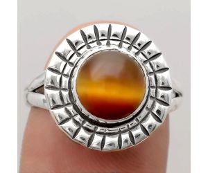 Natural Tiger Eye - Africa Ring size-8.5 SDR134441 R-1564, 9x9 mm