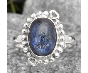 Natural Blue Kyanite - Brazil Ring size-7.5 SDR135475 R-1071, 8x12 mm