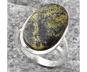 Dragon Blood Stone - South Africa Ring size-7 SDR140063 R-1005, 13x20 mm