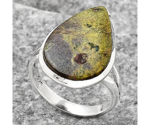 Dragon Blood Stone - South Africa Ring size-7 SDR140069 R-1005, 13x20 mm