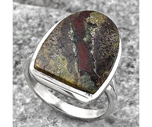 Dragon Blood Stone - South Africa Ring size-7 SDR140256 R-1005, 14x18 mm