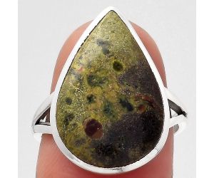 Dragon Blood Stone - South Africa Ring size-7 SDR140275 R-1005, 13x20 mm