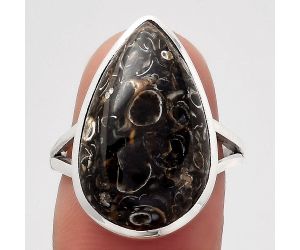 Natural Turtella Jasper - USA Ring size-7 SDR140320 R-1005, 13x21 mm