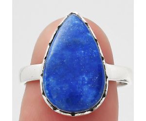 Natural Lapis - Afghanistan Ring size-7.5 SDR141756 R-1428, 11x17 mm