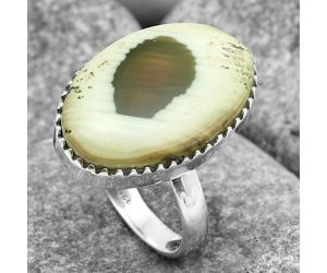 Natural Imperial Jasper - Mexico Ring size-8.5 SDR142002 R-1210, 13x20 mm