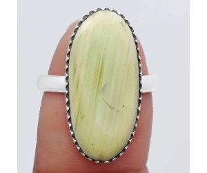 Natural Imperial Jasper - Mexico Ring size-8 SDR142025 R-1210, 11x24 mm