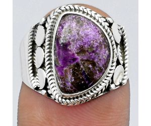 Natural Purpurite - South Africa Ring size-7.5 SDR142653 R-1579, 9x13 mm