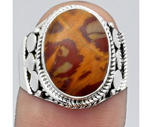 Natural Noreena Jasper Ring size-8.5 SDR142673 R-1579, 11x15 mm