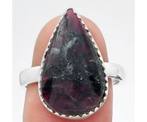 Natural Russian Eudialyte Ring size-8 SDR145331 R-1210, 12x21 mm