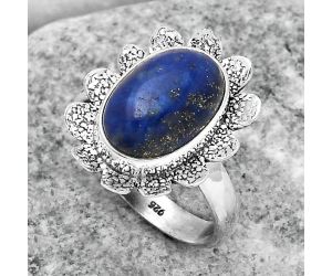 Natural Lapis - Afghanistan Ring size-9 SDR147205 R-1241, 10x14 mm