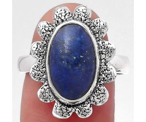 Natural Lapis - Afghanistan Ring size-8 SDR147223 R-1241, 9x14 mm