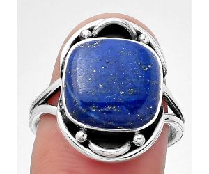 Natural Lapis - Afghanistan Ring size-8 SDR149422 R-1187, 12x12 mm