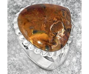 Natural Pietersite - Namibia Ring size-7.5 SDR150884 R-1652, 17x18 mm