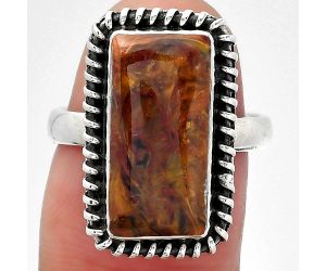 Natural Pietersite - Namibia Ring size-6.5 SDR151083 R-1279, 8x17 mm