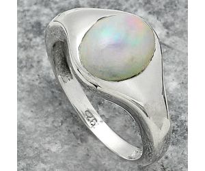 Natural Ethiopian Opal Ring size-8 SDR151481 R-1115, 8x10 mm