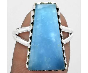 Natural Smithsonite Ring size-8 SDR151730 R-1210, 12x22 mm