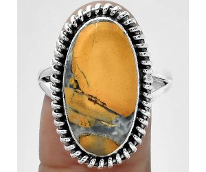 Natural Maligano Jasper - Indonesia Ring size-8 SDR151835 R-1279, 11x20 mm