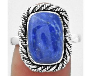 Natural Lapis - Afghanistan Ring size-8 SDR153912 R-1013, 10x14 mm
