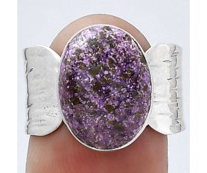 Natural Purpurite - South Africa Ring size-8 SDR154355 R-1450, 10x14 mm