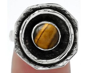 Natural Tiger Eye - Africa Ring size-7 SDR154850 R-1468, 7x7 mm