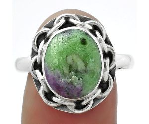 Natural Ruby Zoisite - Africa Ring size-9.5 SDR155028 R-1528, 10x12 mm