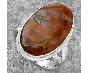 Natural Pietersite - Namibia Ring size-8 SDR155213 R-1008, 14x23 mm
