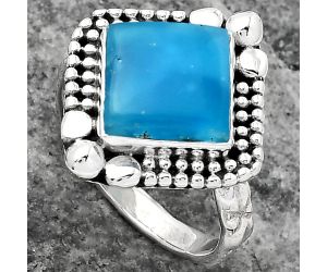 Natural Smithsonite Ring size-8.5 SDR158438 R-1154, 10x10 mm
