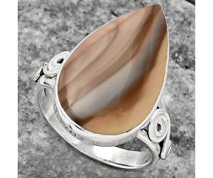 Natural Imperial Jasper - Mexico Ring size-8 SDR158788 R-1315, 13x21 mm