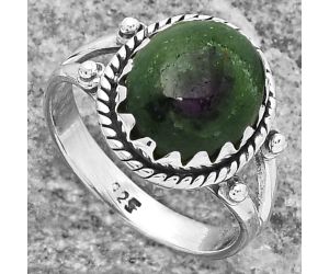 Natural Ruby Zoisite - Africa Ring size-8 SDR159597 R-1474, 10x12 mm