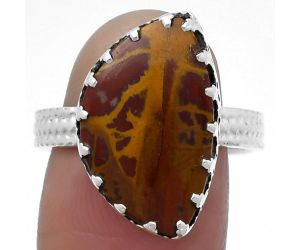 Natural Noreena Jasper Ring size-9 SDR159629 R-1075, 12x19 mm