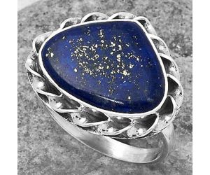 Natural Lapis - Afghanistan Ring size-9 SDR160388 R-1083, 14x18 mm