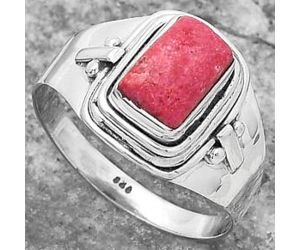 Natural Pink Thulite - Norway Ring size-8 SDR160686 R-1274, 6x8 mm