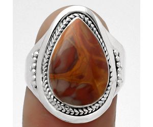 Natural Noreena Jasper Ring size-8 SDR160898 R-1278, 10x15 mm
